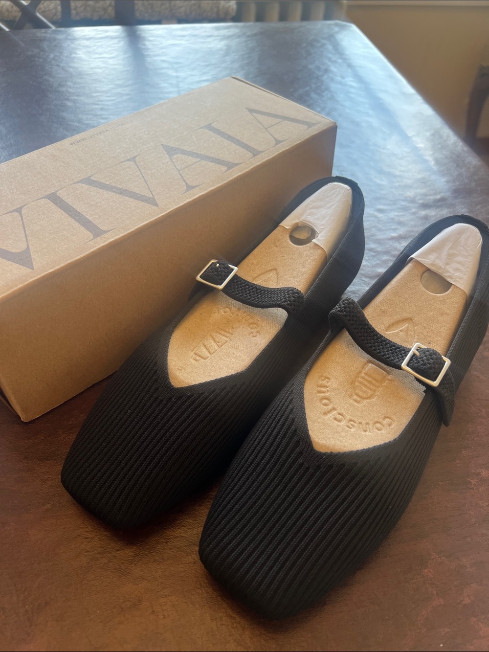 VIVAIA Margot Mary Jane - Square-Toe Mary Janes NWT